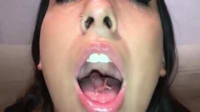 Woman Swallows Pinkies Alive