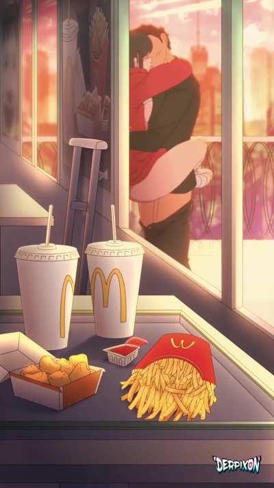 Yoru’s happy meal (derpixon) [McDonald’s]