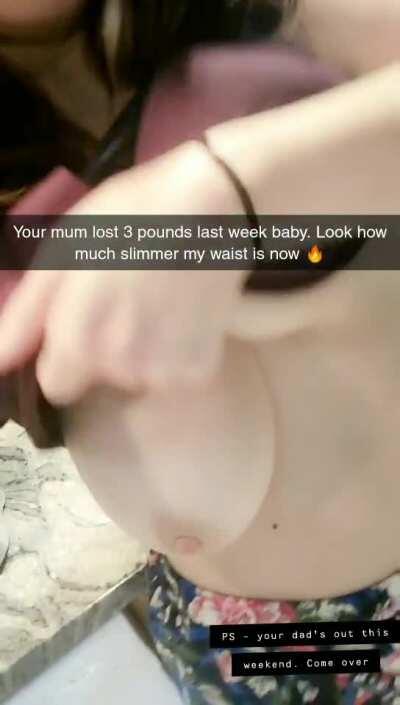 Mom's weight loss