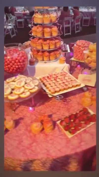 Barbie dessert buffet