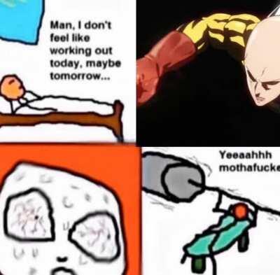 One Punch Man Motivated Me To Workout