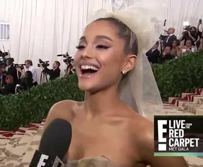 Ariana at the 2018 Met Gala