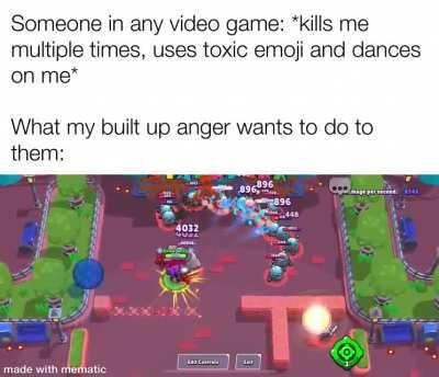 I do be frustrated tho, at least I’m not breaking my device. (The game is Brawl Stars btw)