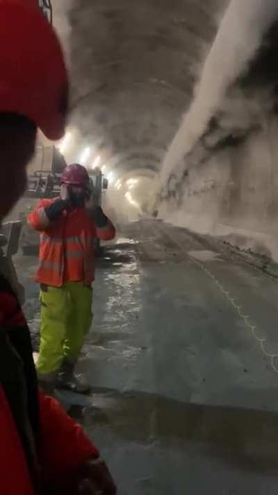 Explosion Sends Shockwaves Through Tunnel