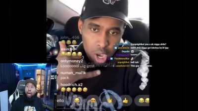 DJ akademiks reacts to Top5 Instagram Live on Twitch 😭