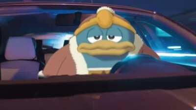 king dedede drives during a stormy night listening to Post Malone while self reflecting .mp3