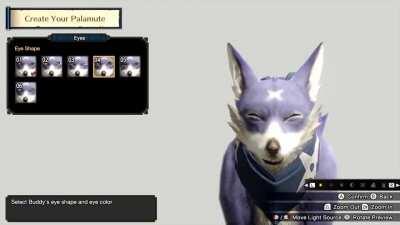 New Video shows how you can create your Palico and your Palamute