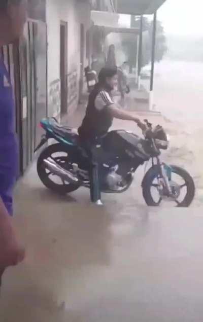 WCGW riding straight into a flood