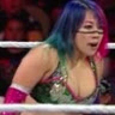 Asuka's insanely sexy boobs jiggling are extremely hot