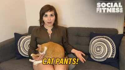 Why wear pants when you have a cat?