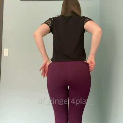 These yoga pants were getting uncomfortable at work