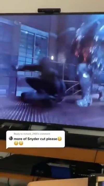 The Batman Fight in Snydercut