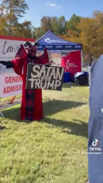 Satan for Trump 