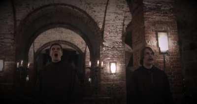 Gregorian Monks sing Halo theme in a Chapel