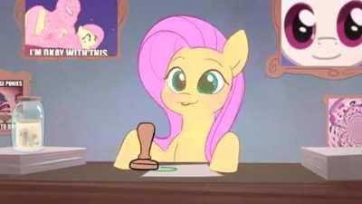 Fluttershy approved your meme