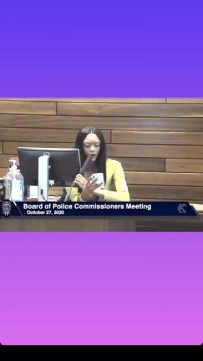 Kansas City activist drag police board commissioners