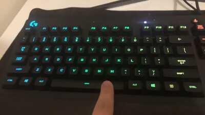 HOW TO PRESS SPACEBAR