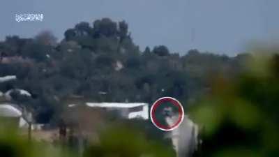 Hamas ATGM Strike on IDF forces Video Released