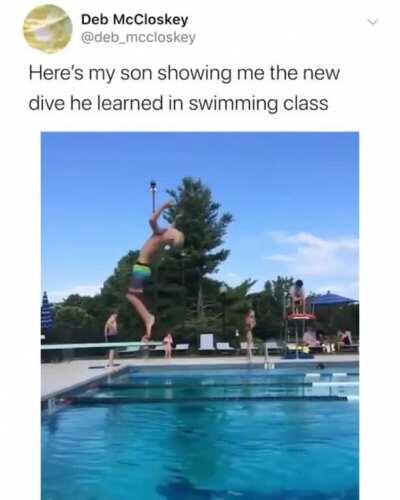 An expert Diver!