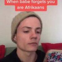 When babe forgets you’re Afrikaans 🤣 All credit to wian.west on Tiktok