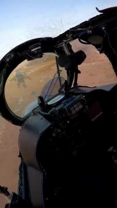 MI-24 Pilot of the Ukrainian Air Force gives us a view of what he sees every day.