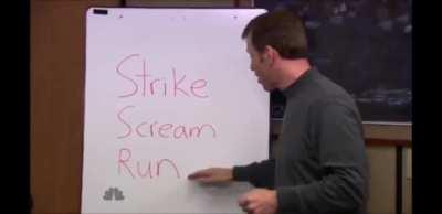 Strike Scream Run