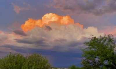 Caught a little time lapse of the sunset tonight!