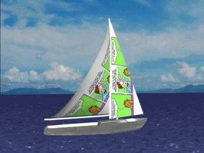 grandson boat, orange comic, alexa ship