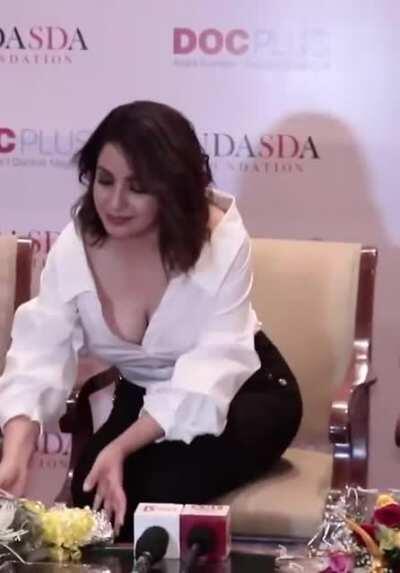 Tisca Chopra...those seem to be so huge ...Ahhh !