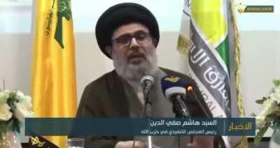 Chairman of the executive council of hezbollah Hachem safiedine: We have put up with some Lebanese for 40 years, but now it’s enough,“it’s not a threat”. (Want to guess who he’s talking about?)