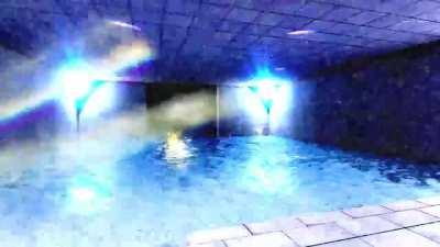 Electric pool incident