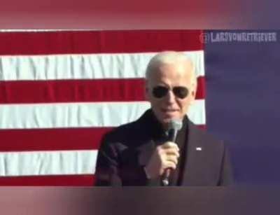 Joe Biden's greatest hits: Dazed and Confused, and Communication Breakdown