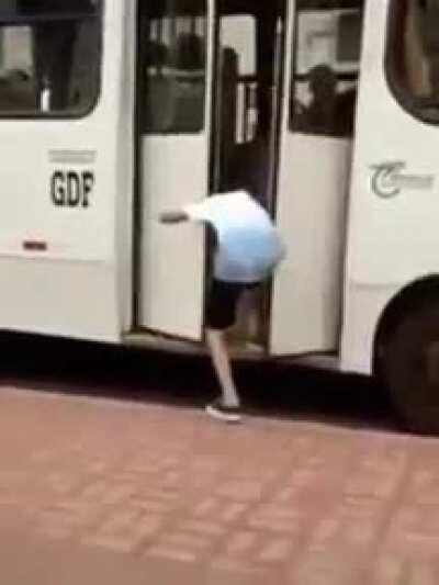 WCGW trying to prank the bus driver