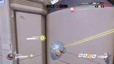 Me and mercy got booped off and clutched it.