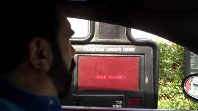 Billy Mays orders at McDonald’s