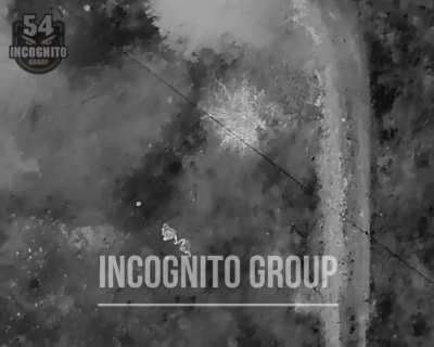 Incognito Group keeps defending Ukrainian soil at night from the occupiers. Two russian soldiers get eliminated together.