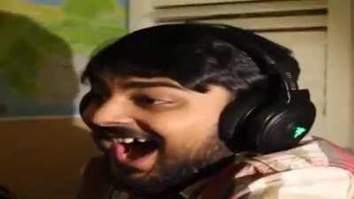 Mutahar laughing meme (Indian guy laughing)