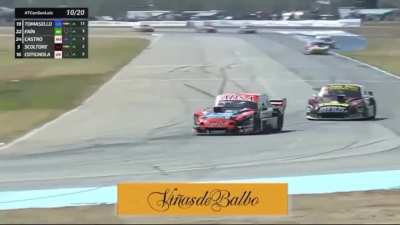 Jeremías Olmedo y su encuentro con una liebre durante la final del TC Pista en San Luis