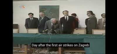 Air strikes on Zagreb - War in Croatia 1991-1995