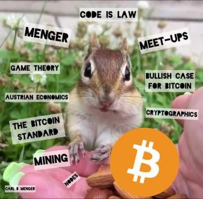 Falling down the #Bitcoin rabbit hole.