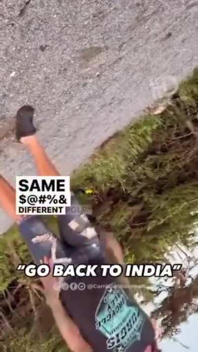 Racist Canadian asks Indian immigrants to &quot;go back&quot;