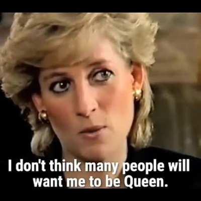 (1995) Interview with Princess Diana on her opnion on being Queen