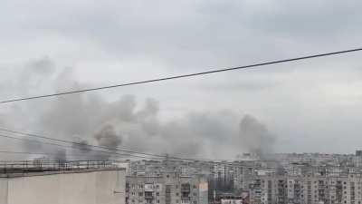 Residental buildings are getting bombed in Mariupol.