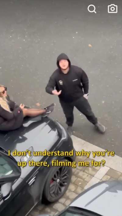 Why you filming us bruv?