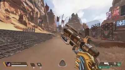 Apex legends theme song played with guns in apex legends