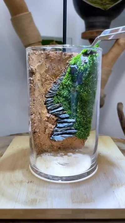 Making a miniature landscape