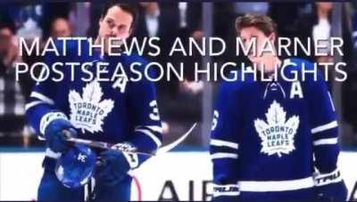 Matthews and Marner Playoff Highlights