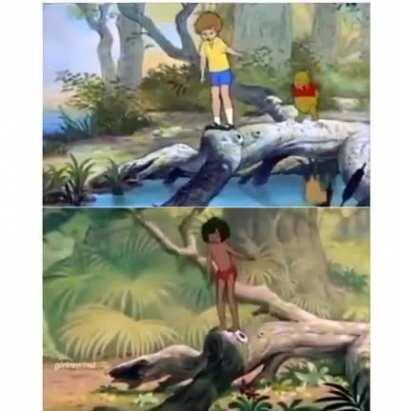 Did you know Disney often reused animations?