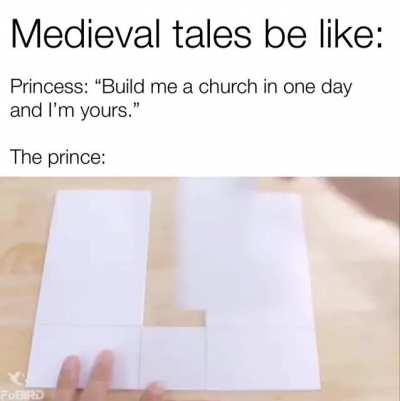 Medieval princes were the epitome of simps