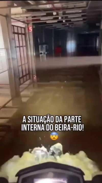 Situação da parte interna do Beira-Rio